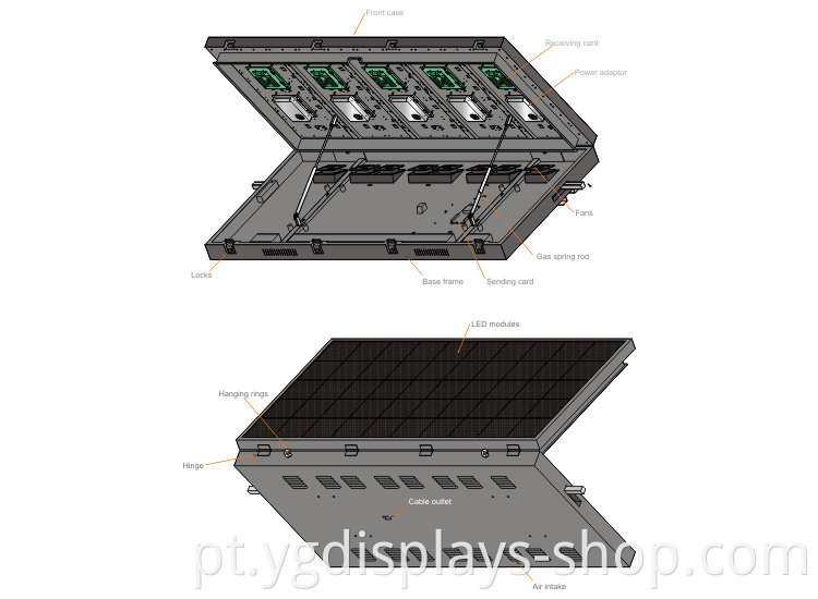 Outdoor P4 led screen 